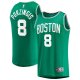 Youth Boston Celtics Kristaps Porzingis Fanatics Kelly Green Fast Break Player Jersey - Icon Edition