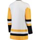 Women's Pittsburgh Penguins Fanatics White Away Breakaway Jersey