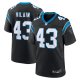 Men's Carolina Panthers Luiji Vilain Nike  Black  Game Jersey