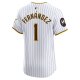 Men's San Diego Padres Tony FernÃÂ¡ndez Nike White Home Elite Player Jersey