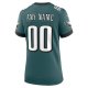 Women's Philadelphia Eagles Nike Midnight Green Custom Game Jersey