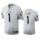 Arizona Cardinals #1 Kyler Murray Men's Nike White Golden Edition Vapor Limited NFL 100 Jersey