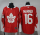 Adidas Toronto Maple Leafs #16 Mitchell Marner Red Team Canada Stitched NHL Jersey