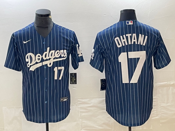 Men's Los Angeles Dodgers #17 Nike Blue Shohei Ohtani Jersey