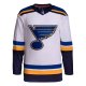 Men's St. Louis Blues  adidas White Away Primegreen Jersey