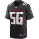 Men's Atlanta Falcons Keith Brooking Nike Black Game Retired Player Jersey