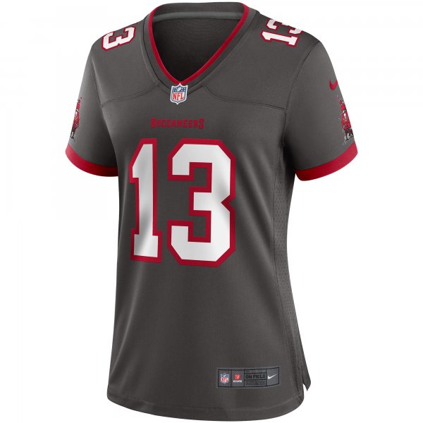 Women's Tampa Bay Buccaneers Mike Evans Nike Pewter Alternate Game Jersey