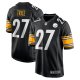 Men's Pittsburgh Steelers Cory Trice Nike  Black  Game Jersey