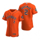 Men's Houston Astros Alex Bregman Orange 2022 World Series Flex Base Jersey