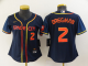 Women's Houston Astros #2 Alex Bregman Nike Navy 2022 City Connect Replica MLB Jersey