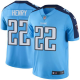 Men's Nike Tennessee Titans #22 Derrick Henry Light Blue Team Color Stitched NFL Vapor Untouchable Limited Jersey