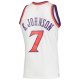 Men's Phoenix Suns Kevin Johnson Mitchell & Ness White 1988/89 Hardwood Classics Swingman Jersey