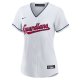 Women's Cleveland Guardians Nike White Replica Custom Jersey