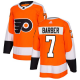 Adidas Philadelphia Flyers #7 Bill Barber Orange Home Stitched NHL Jersey