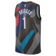 Unisex Brooklyn Nets Mikal Bridges Nike Black 2023/24 Swingman Jersey - City Edition