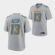 Men's Nike NFL Los Angeles Chargers Keenan Allen #13 Gray Atmosphere Fashion Game Jersey