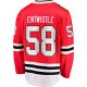 Men's Chicago Blackhawks MacKenzie Entwistle Fanatics Red Home Breakaway Player Jersey