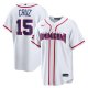 Men's Dominican Republic Baseball Oneil Cruz Nike White 2026 World Baseball Classic Home Stadium Jersey