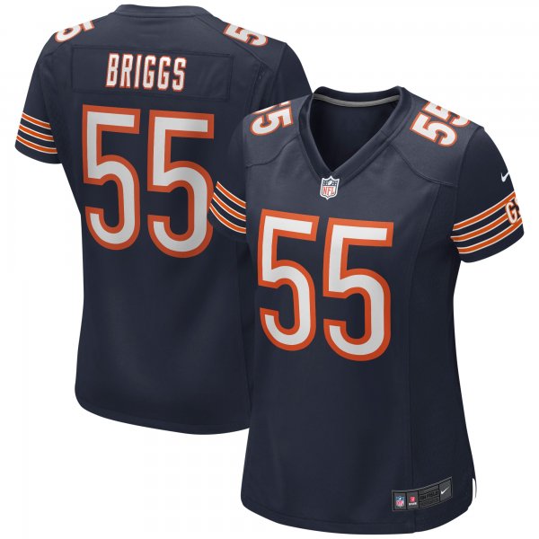 Women's Chicago Bears Lance Briggs Nike Navy Game Retired Player Jersey