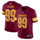 Men's Washington Commanders Chase Young Nike Burgundy Vapor Limited Jersey