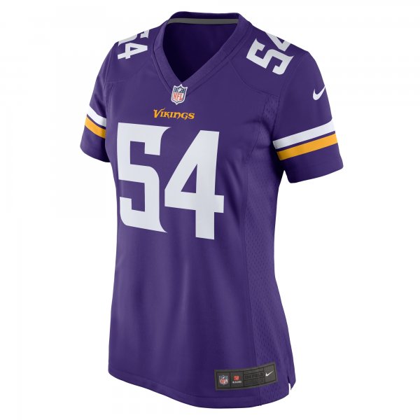 Women's Minnesota Vikings Curtis Weaver Nike Purple Home Game Jersey