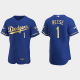 Pee Wee Reese Los Angeles Dodgers 2021 Gold Program World Series Champions MLB Coolbase Jersey - Royal