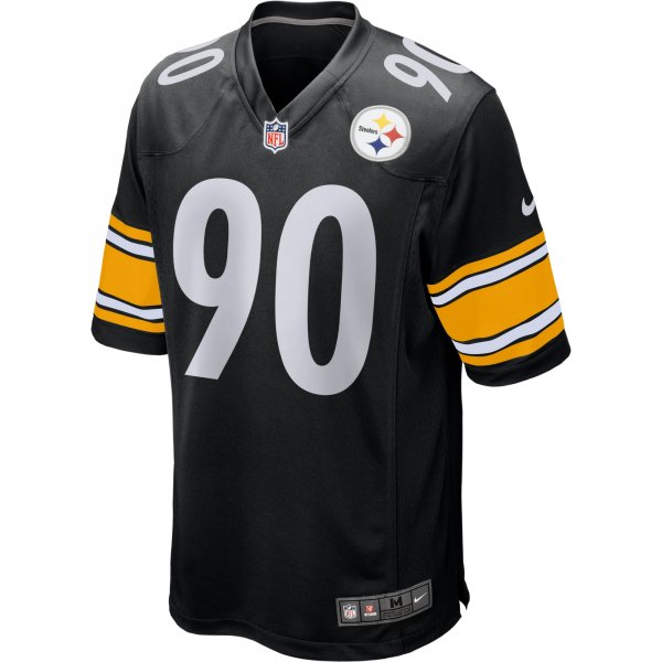 Youth Pittsburgh Steelers T.J. Watt Nike Black Game Jersey