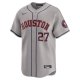 Men's Houston Astros Jose Altuve Nike Gray Away Limited Player Jersey