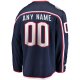 Men's Columbus Blue Jackets Fanatics Navy Home Breakaway Custom Jersey