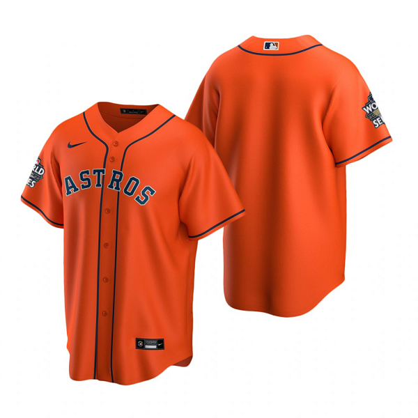 Men's Houston Astros Orange 2022 World Series Cool Base Jersey