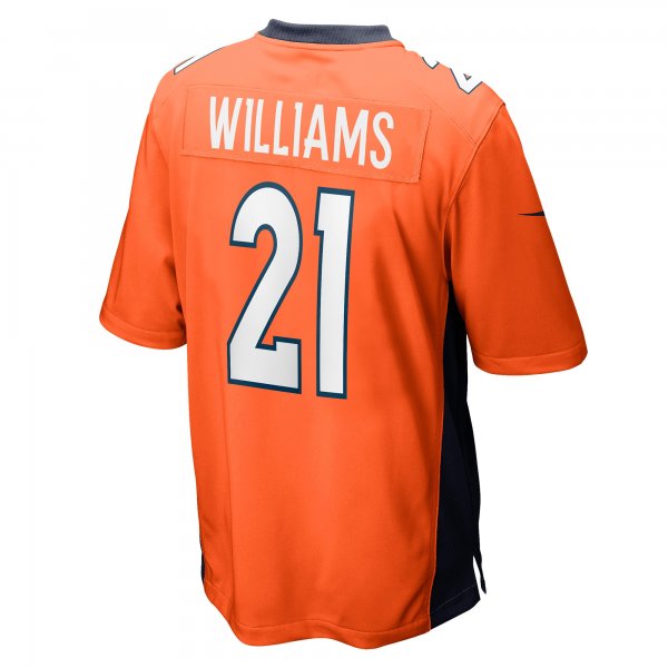 Men's Denver Broncos K'Waun Williams Nike Orange Game Jersey