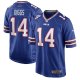 Men's Buffalo Bills Stefon Diggs Nike Royal Logo Game Player Jersey