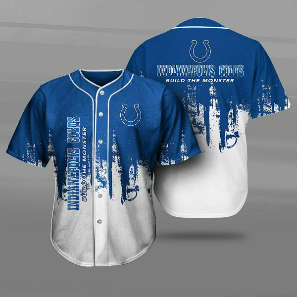 Indianapolis Colts NFL 3D Digital Printed Fashion Baseball Legend Jersey