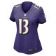 Women's Baltimore Ravens Devin Duvernay Nike Purple Game Jersey