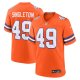 Men's Denver Broncos #49 Alex Singleton Nike Orange Mile High Collection 1977 Throwback Player Jersey