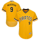 Pittsburgh Pirates #9 Bill Mazeroski Gold Flexbase Collection Cooperstown Stitched MLB Jersey