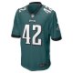 Men's Philadelphia Eagles Kindle Vildor Nike Midnight Green  Game Jersey