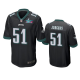 Men's Philadelphia Eagles #51 Cam Jurgens Black Super Bowl LVII Limited Jersey