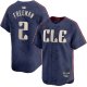 Men's Cleveland Guardians #2 Tyler Freeman 2024 Navy City Connect Limited MLB Jersey