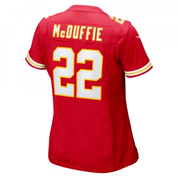 Women's Kansas City Chiefs Trent McDuffie Nike  Red  Game Jersey