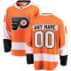 Men's Philadelphia Flyers Fanatics Orange Home Breakaway Custom Jersey