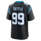 Men's Carolina Panthers Shy Tuttle Nike Black Game Player Jersey