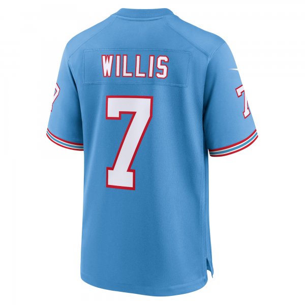 Youth Tennessee Titans Malik Willis Nike Light Blue Game Jersey