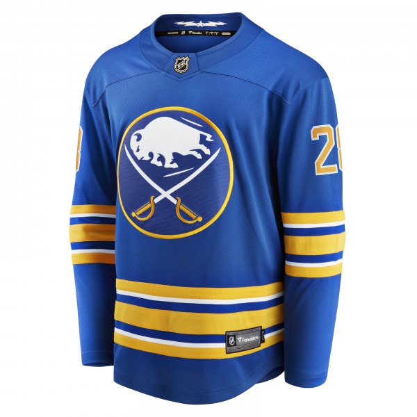 Men's Buffalo Sabres Zemgus Girgensons Fanatics Royal Home Breakaway Player Jersey