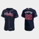 Joc Pederson Atlanta Braves 2021 World Series MLB Flexbase Jersey - Navy