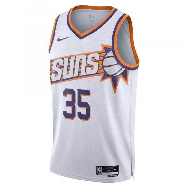 Unisex Phoenix Suns Kevin Durant Nike White Swingman Jersey - Association Edition