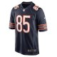 Men's Chicago Bears Cole Kmet Nike Navy Player Game Jersey