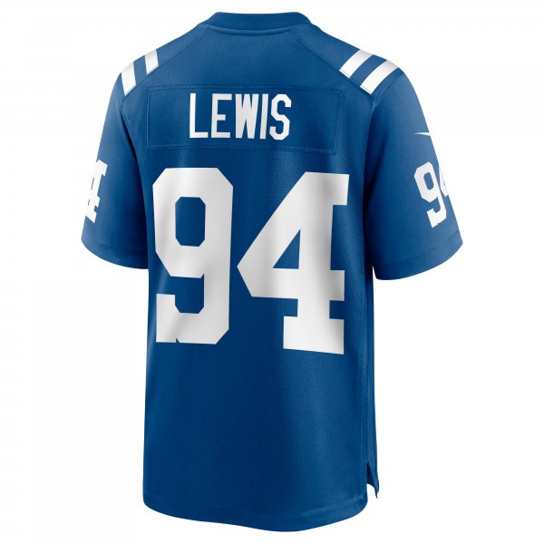 Men's Indianapolis Colts Tyquan Lewis Nike Royal Game Jersey