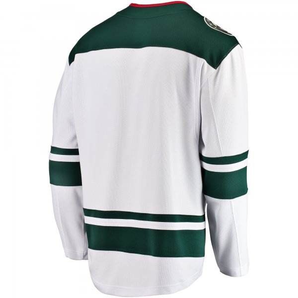 Youth Minnesota Wild Fanatics White Away Breakaway Jersey