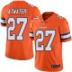 Nike Denver Broncos #27 Steve Atwater Orange Youth Stitched NFL Limited New Color Rush Jersey